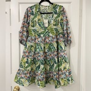 NWT All Things Mochi Tropical Dress
